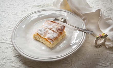 Topfenstrudel aus Wien