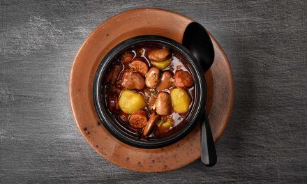 Saubohnen mit Chorizo